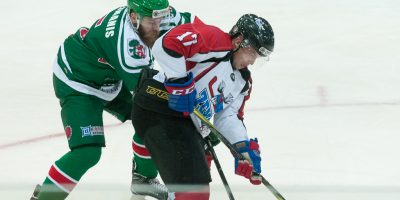 Optibet hokeja līgas regulārā čempionāta spēle starp HK “Liepāja/Optibet” un HK “Zemgale/LLU” LOC ledus hallē, Liepāja, 2018. gada 03. februāris.