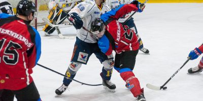 Optibet hokeja līgas regulārā čempionāta spēle starp HK “Zemgale/LLU” un HK “Kurbads” Jelgavas ledus hallē 2018. gada 10. februārī.