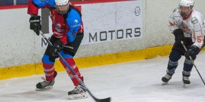 Latvijas 1. līgas spēle starp “Zemgale/JLSS” un “Pārdaugava/Jūrmala” Jelgavas ledus hallē 2017. gada 17. decembrī.