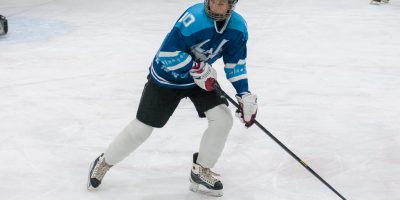 Latvijas sieviešu hokeja čempionāta regulārā turnīra spēle starp "L&L/JLSS" un "Laima" Jelgavas ledus hallē 2018. gada 06. janvārī.