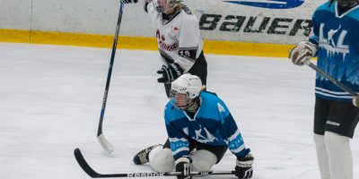 Latvijas sieviešu hokeja čempionāta regulārā turnīra spēle starp "L&L/JLSS" un "Laima" Jelgavas ledus hallē 2018. gada 06. janvārī.