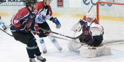 Optibet hokeja līgas regulārā čempionāta spēle starp "Prizma" un "Zemgale/LLU" Volvo SC ledus hallē Rīgā 2018. gada 23. janvārī.