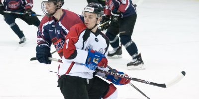 Optibet hokeja līgas regulārā čempionāta spēle starp "Prizma" un "Zemgale/LLU" Volvo SC ledus hallē Rīgā 2018. gada 23. janvārī.