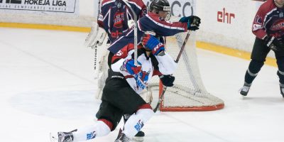 Optibet hokeja līgas regulārā čempionāta spēle starp "Prizma" un "Zemgale/LLU" Volvo SC ledus hallē Rīgā 2018. gada 23. janvārī.