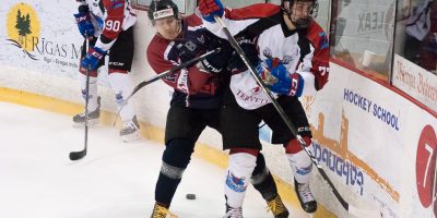 Optibet hokeja līgas regulārā čempionāta spēle starp "Prizma" un "Zemgale/LLU" Volvo SC ledus hallē Rīgā 2018. gada 23. janvārī.