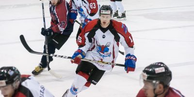 Optibet hokeja līgas regulārā čempionāta spēle starp "Prizma" un "Zemgale/LLU" Volvo SC ledus hallē Rīgā 2018. gada 23. janvārī.