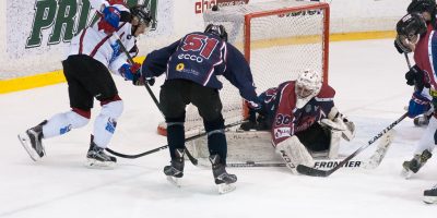 Optibet hokeja līgas regulārā čempionāta spēle starp "Prizma" un "Zemgale/LLU" Volvo SC ledus hallē Rīgā 2018. gada 23. janvārī.