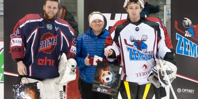 Optibet hokeja līgas regulārā čempionāta spēle starp "Prizma" un "Zemgale/LLU" Volvo SC ledus hallē Rīgā 2018. gada 23. janvārī.