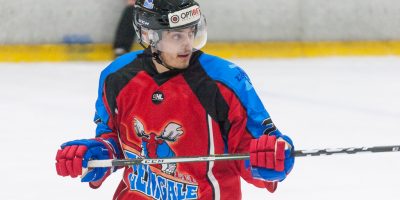 OHL: Zemgale/LLU - Kurbads 17.01.2018. HK Zemgale LLU uzbrucējs Vladislavs Adeļsons 17.01.2018.