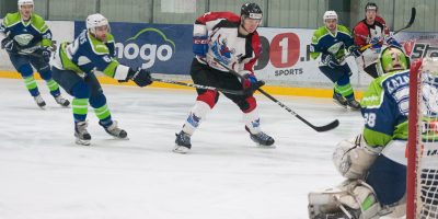 Optibet hokeja līgas izslēgšanas kārtas otrā spēle starp “Mogo” un “Zemgale/LLU”, Mogo ledus hallē, Rīgā, 2018. gada 25. februārī. Rancevs