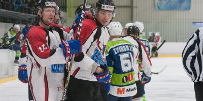 Optibet hokeja līgas izslēgšanas kārtas otrā spēle starp “Mogo” un “Zemgale/LLU”, Mogo ledus hallē, Rīgā, 2018. gada 25. februārī. Grundmanis