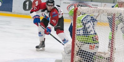 Optibet hokeja līgas izslēgšanas kārtas otrā spēle starp “Mogo” un “Zemgale/LLU”, Mogo ledus hallē, Rīgā, 2018. gada 25. februārī. Rancevs