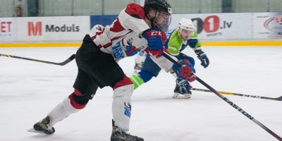 Optibet hokeja līgas izslēgšanas kārtas otrā spēle starp “Mogo” un “Zemgale/LLU”, Mogo ledus hallē, Rīgā, 2018. gada 25. februārī. Millers