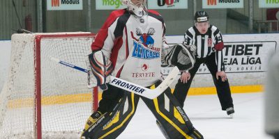 Optibet hokeja līgas izslēgšanas kārtas otrā spēle starp “Mogo” un “Zemgale/LLU”, Mogo ledus hallē, Rīgā, 2018. gada 25. februārī. Cimermanis