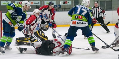 Optibet hokeja līgas izslēgšanas kārtas otrā spēle starp “Mogo” un “Zemgale/LLU”, Mogo ledus hallē, Rīgā, 2018. gada 25. februārī. Cimermanis