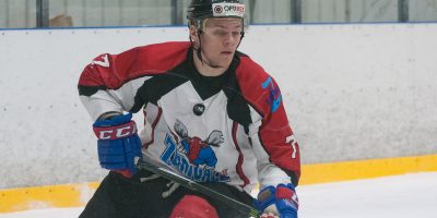 Optibet hokeja līgas izslēgšanas kārtas otrā spēle starp “Mogo” un “Zemgale/LLU”, Mogo ledus hallē, Rīgā, 2018. gada 25. februārī. Jākobsons