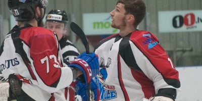 Optibet hokeja līgas izslēgšanas kārtas otrā spēle starp “Mogo” un “Zemgale/LLU”, Mogo ledus hallē, Rīgā, 2018. gada 25. februārī. Cimermanis