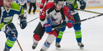 Optibet hokeja līgas izslēgšanas kārtas otrā spēle starp “Mogo” un “Zemgale/LLU”, Mogo ledus hallē, Rīgā, 2018. gada 25. februārī.