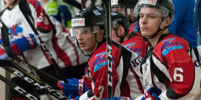 Optibet hokeja līgas izslēgšanas kārtas otrā spēle starp “Mogo” un “Zemgale/LLU”, Mogo ledus hallē, Rīgā, 2018. gada 25. februārī.