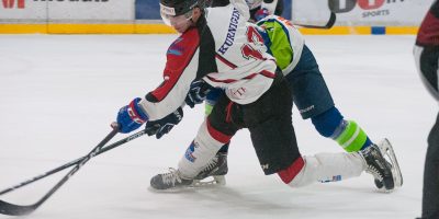 Optibet hokeja līgas izslēgšanas kārtas otrā spēle starp “Mogo” un “Zemgale/LLU”, Mogo ledus hallē, Rīgā, 2018. gada 25. februārī.