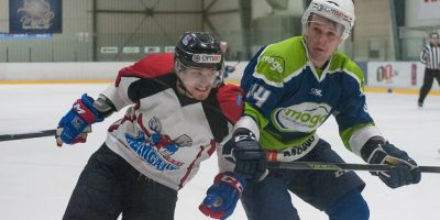 Optibet hokeja līgas izslēgšanas kārtas otrā spēle starp “Mogo” un “Zemgale/LLU”, Mogo ledus hallē, Rīgā, 2018. gada 25. februārī. Rancevs