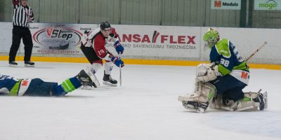Optibet hokeja līgas izslēgšanas kārtas otrā spēle starp “Mogo” un “Zemgale/LLU”, Mogo ledus hallē, Rīgā, 2018. gada 25. februārī. Rybchik