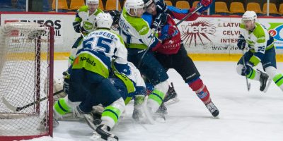 OHL: Zemgale/LLU - Mogo 28.02.2018. Optibet hokeja līgas izslēgšanas kārtas trešā spēle starp HK “Zemgale/LLU” un HK “Mogo” Jelgavas ledus hallē, 2018. gada 28. februārī.