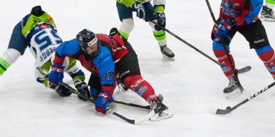 OHL: Zemgale/LLU - Mogo 28.02.2018. Optibet hokeja līgas izslēgšanas kārtas trešā spēle starp HK “Zemgale/LLU” un HK “Mogo” Jelgavas ledus hallē, 2018. gada 28. februārī.