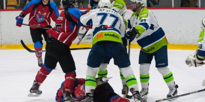 OHL: Zemgale/LLU - Mogo 28.02.2018. Optibet hokeja līgas izslēgšanas kārtas trešā spēle starp HK “Zemgale/LLU” un HK “Mogo” Jelgavas ledus hallē, 2018. gada 28. februārī.