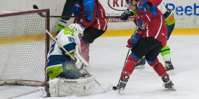 OHL: Zemgale/LLU - Mogo 01.03.2018. Optibet hokeja līgas pusfināla izslēgšanas kārtas ceturtā spēle starp HK “Zemgale/LLU” un HK “Mogo” Jelgavas ledus hallē 2018. gada 01. martā. Foto: Ruslans Antropovs