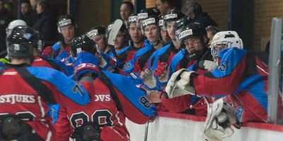 OHL: Zemgale/LLU - Mogo 01.03.2018. Optibet hokeja līgas pusfināla izslēgšanas kārtas ceturtā spēle starp HK “Zemgale/LLU” un HK “Mogo” Jelgavas ledus hallē 2018. gada 01. martā. Foto: Ruslans Antropovs