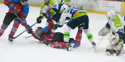 OHL: Zemgale/LLU - Mogo 01.03.2018. Optibet hokeja līgas pusfināla izslēgšanas kārtas ceturtā spēle starp HK “Zemgale/LLU” un HK “Mogo” Jelgavas ledus hallē 2018. gada 01. martā. Foto: Ruslans Antropovs