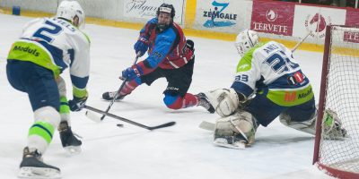 OHL: Zemgale/LLU - Mogo 01.03.2018. Optibet hokeja līgas pusfināla izslēgšanas kārtas ceturtā spēle starp HK “Zemgale/LLU” un HK “Mogo” Jelgavas ledus hallē 2018. gada 01. martā. Foto: Ruslans Antropovs