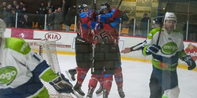 OHL: Zemgale/LLU - Mogo 01.03.2018. Optibet hokeja līgas pusfināla izslēgšanas kārtas ceturtā spēle starp HK “Zemgale/LLU” un HK “Mogo” Jelgavas ledus hallē 2018. gada 01. martā. Foto: Ruslans Antropovs