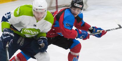 OHL: Zemgale/LLU - Mogo 01.03.2018. Optibet hokeja līgas pusfināla izslēgšanas kārtas ceturtā spēle starp HK “Zemgale/LLU” un HK “Mogo” Jelgavas ledus hallē 2018. gada 01. martā. Foto: Ruslans Antropovs