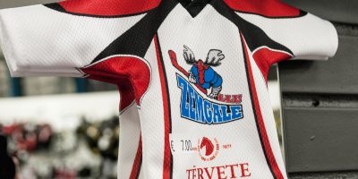 Preču kolekcija ar "Zemgale/LLU" logo.