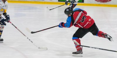 Optibet hokeja līgas fināla izslēgšanas kārtas ceturtā spēle starp “Zemgale/LLU” un “Kurbads” Jelgavas ledus hallē, 2018. gada 17. martā.