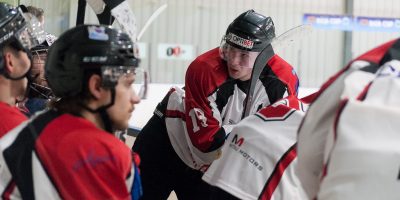 Optibet hokeja līgas izslēgšanas kārtas piektā spēle starp HK “Mogo” un HK “Zemgale/LLU”, Mogo ledus hallē, Rīgā, 2018. gada 04. martā. Foto: Ruslans Antropovs