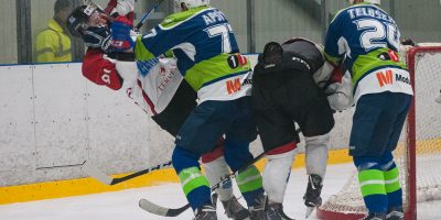 Optibet hokeja līgas izslēgšanas kārtas piektā spēle starp HK “Mogo” un HK “Zemgale/LLU”, Mogo ledus hallē, Rīgā, 2018. gada 04. martā. Foto: Ruslans Antropovs