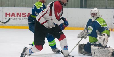 Optibet hokeja līgas izslēgšanas kārtas piektā spēle starp HK “Mogo” un HK “Zemgale/LLU”, Mogo ledus hallē, Rīgā, 2018. gada 04. martā. Foto: Ruslans Antropovs