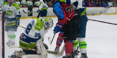 Playoff: Zemgale/LLU - Mogo 06.03.2018. Optibet hokeja līgas pusfināla izslēgšanas kārtas sestā spēle starp HK “Zemgale/LLU” un HK “Mogo” Jelgavas ledus hallē, 2018. gada 06. martā.