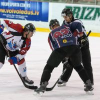 Pirmsezonas pārbaudes spēle starp HK "Zemgale/LLU" un HK "Prizma" Volvo SC ledus hallē 2018. gada 17. augustā.