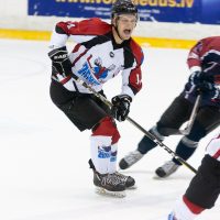 Pirmsezonas pārbaudes spēle starp HK "Zemgale/LLU" un HK "Prizma" Volvo SC ledus hallē 2018. gada 17. augustā.