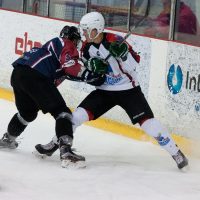 Pirmsezonas pārbaudes spēle starp HK "Zemgale/LLU" un HK "Prizma" Volvo SC ledus hallē 2018. gada 17. augustā.