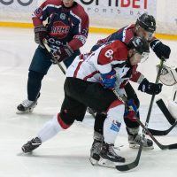 Pirmsezonas pārbaudes spēle starp HK "Zemgale/LLU" un HK "Prizma" Volvo SC ledus hallē 2018. gada 17. augustā.