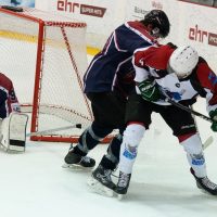 Pirmsezonas pārbaudes spēle starp HK "Zemgale/LLU" un HK "Prizma" Volvo SC ledus hallē 2018. gada 17. augustā.