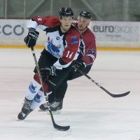 Pirmsezonas pārbaudes spēle starp HK "Zemgale/LLU" un HK "Prizma" Volvo SC ledus hallē 2018. gada 17. augustā.