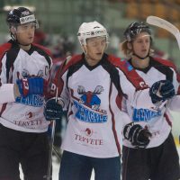 Pirmsezonas pārbaudes spēle starp HK "Zemgale/LLU" un HK "Prizma" Volvo SC ledus hallē 2018. gada 17. augustā.