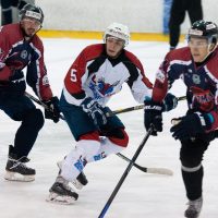 Pirmsezonas pārbaudes spēle starp HK "Zemgale/LLU" un HK "Prizma" Volvo SC ledus hallē 2018. gada 17. augustā.