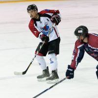 Pirmsezonas pārbaudes spēle starp HK "Zemgale/LLU" un HK "Prizma" Volvo SC ledus hallē 2018. gada 17. augustā.